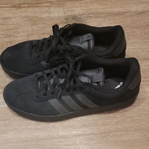 Adidas Men's Black and Gray Sneakers